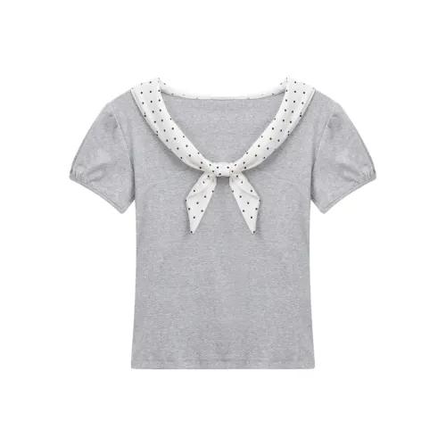 Another alley Серый Женские T-рубашки