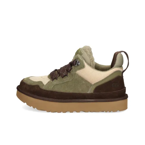 UGG BOMS BURNT OLIV Низкие кроссовки для скейтбординга Мужские Зеленые