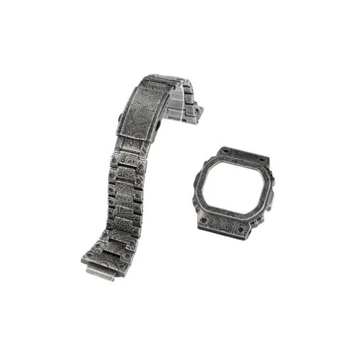 JERALAND Ремень CASIO Совместимость Нержавеющая сталь Материал Small Block 24см