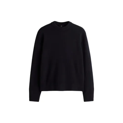 H M Морской Синий Мужские Свитера