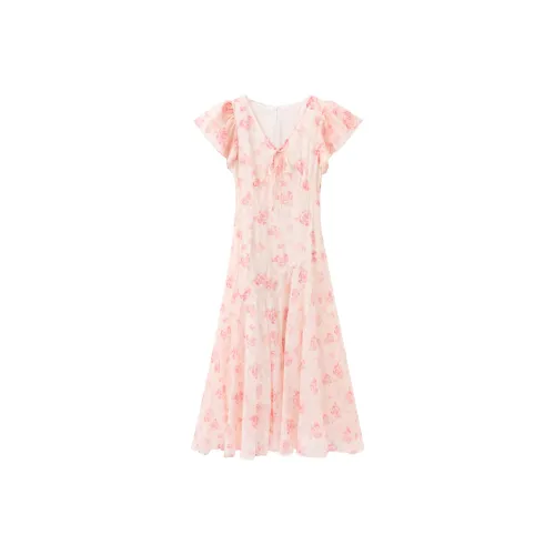 Another Alley Короткий рукав Платье Женское