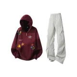 Анкора Красный + Светло-Серый Штаны