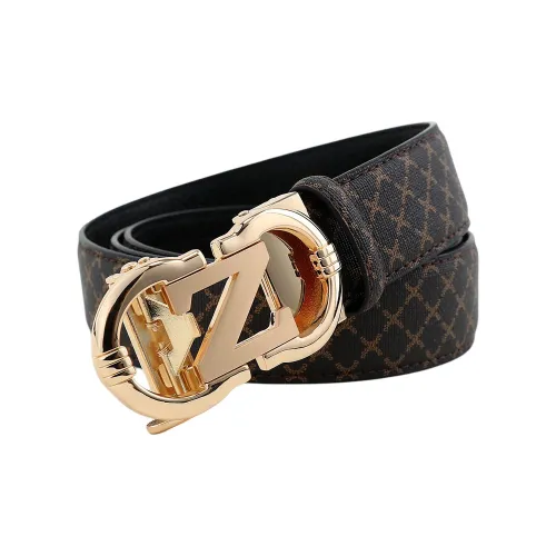 FEECANOO Ремни из коровьей кожи Мужской 3,5 см