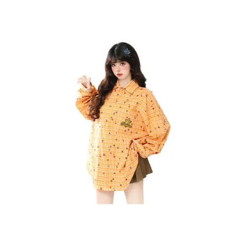 9c collective Апельсин Женские Рубашки
