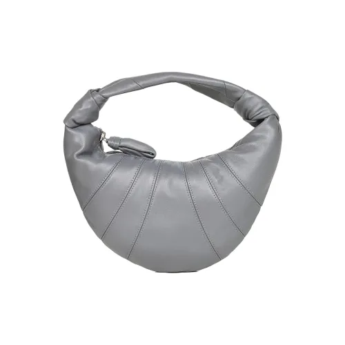 Lemaire Lambskin Croissant Bag Сумка через плечо Мини Женская Дымчатый Жемчужный