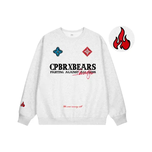 BOS BEAR Свитшот с круглым вырезом Унисекс