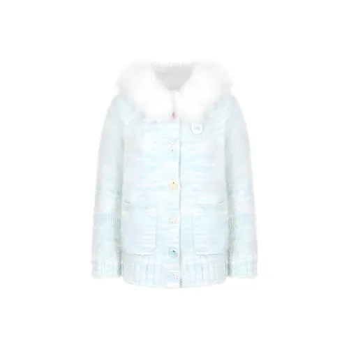 Umoumo Синие Женские Свитера