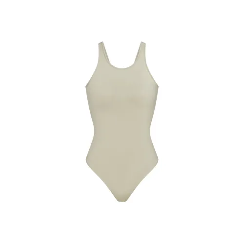 SKIMS FW25 Мягкий Сглаживающий Бесшовный Утепленный Комбинезон (BODYSUIT) Женские