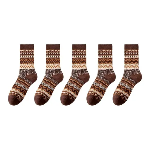 XIA.WA.ZHI.XIU Высокие носки для колена женские