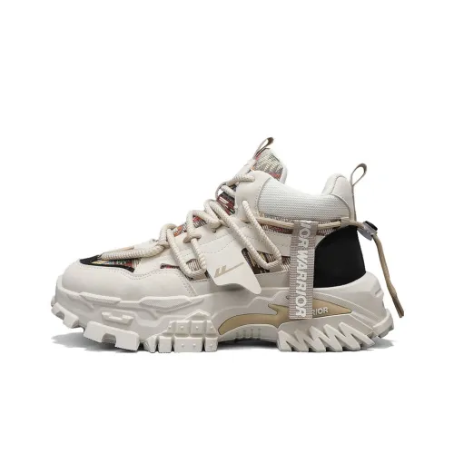 Warrior Аbrasion Resistant Высота Увеличивающая Высокие Кеды Повседневная Обувь Мужская