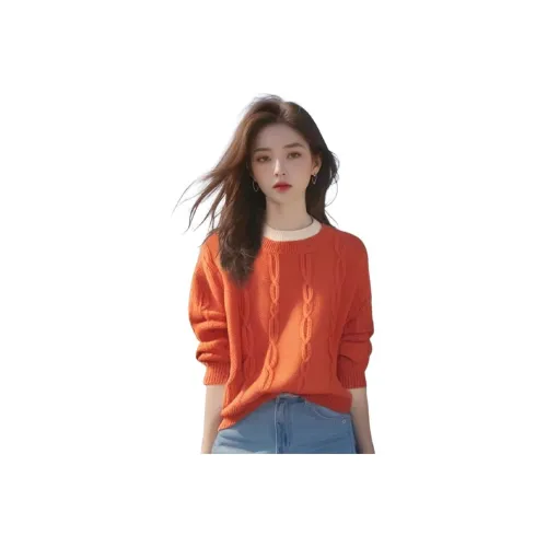 HAPG Orange Women's Knitwear
