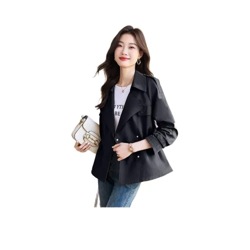 LADYXIEXIE Cropped Coat Women's