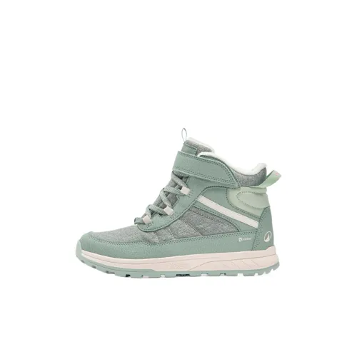 DECATHLON SH500 Противоскользящие детские зимние сапоги нефритово-синий для детей от 3 до 7 лет