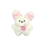 Розовый бант + ярлык