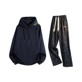 Темно-синий и черный