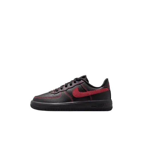 Nike Air FORCE 1 LV8 Low Топ Детские Скейтбординги Черный Детский