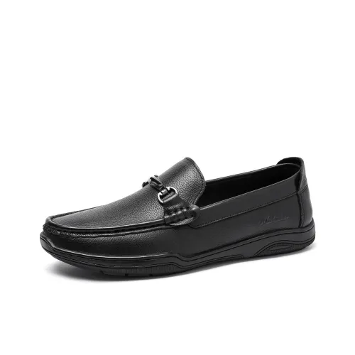 Mulinsen Лоферы с резиновым подошвой Мужской Черный