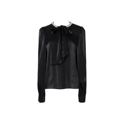 DPLAY Классический черный Женские рубашки