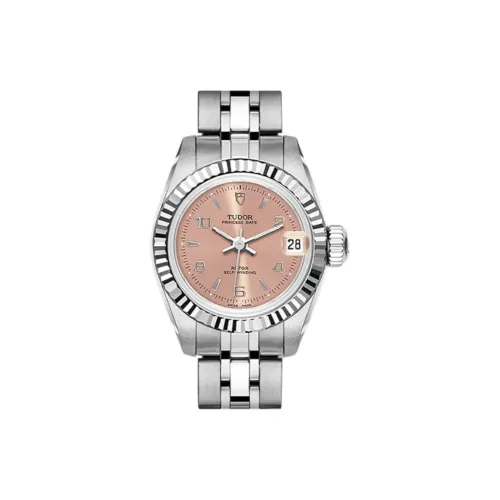 TUDOR Автоматический Механический Движение Женские Часы Prince and Princess Collection 22 мм Розовые