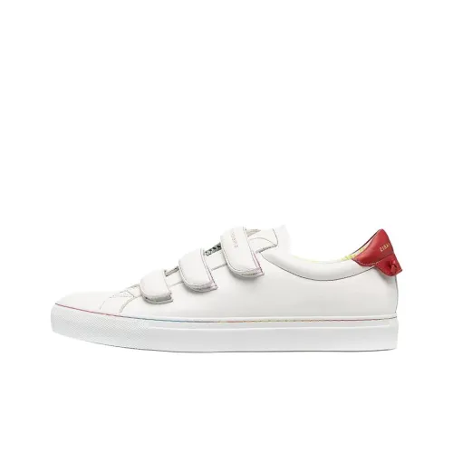 Givenchy Urban Street Low Top Скейтборд Кроссовки Мужские Белый Красный