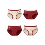 Le Полка Дот+Цветовой блок Красный+Чистый Красный+Красная Кривая