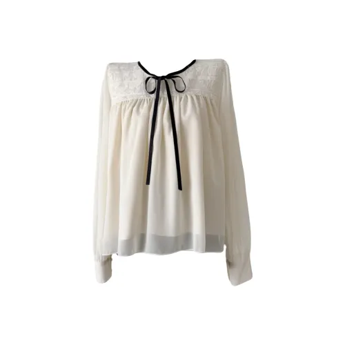 Udon House Абрикос Женские Рубашки