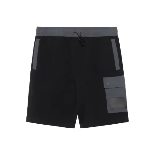 Hugo Boss Повседневные шорты Мужские Черные