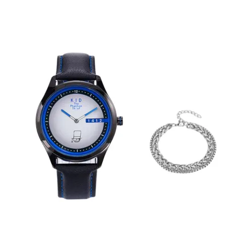 ingyunshi Detective Conan Case CLOSED Коллаборация Кварцевый механизм Часы Мужские Черный циферблат