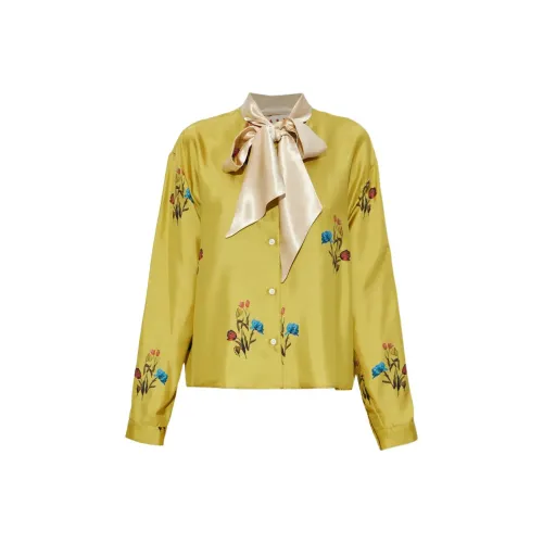 MARNI Желтые Женские Рубашки
