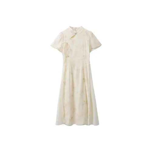 Another Alley Короткий рукав Платье Женское