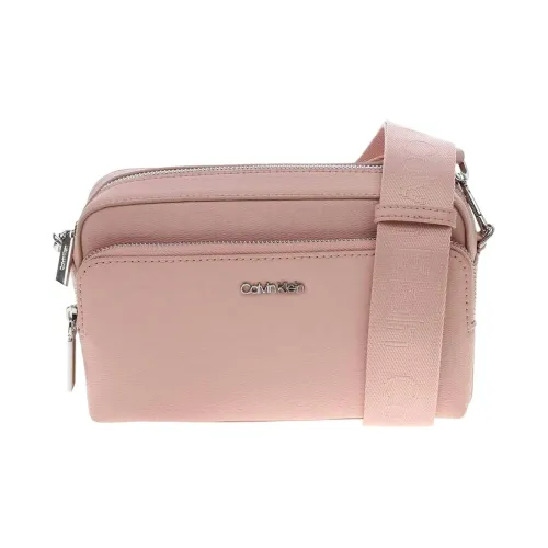 CK Calvin Klein Переработанный полиэстер Camera Сумка Сумка через плечо Большая Женская Розовый кофе
