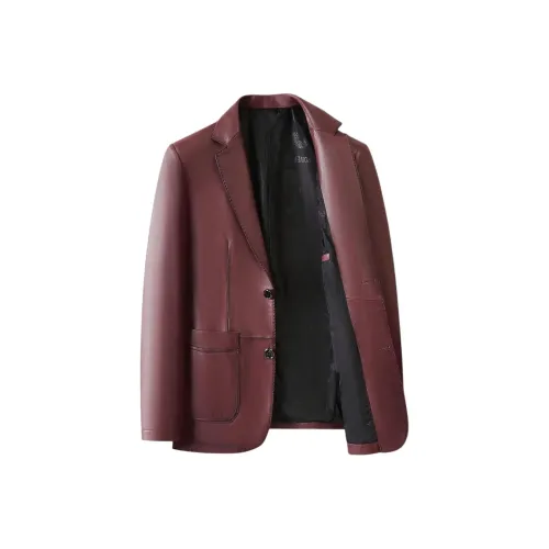 Vintage Cars Кожаная куртка Мужская