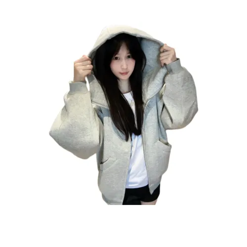 BRG Светло-серый Унисекс Свитшоты