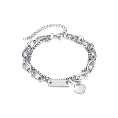 QIMEILA Браслеты из титанового стального сплава для женщин