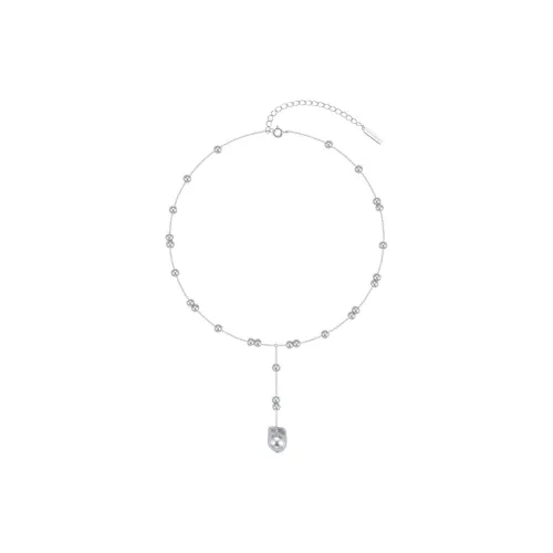 SUN HUNTER Серебро S925 Белое золото Ожерелье Женское