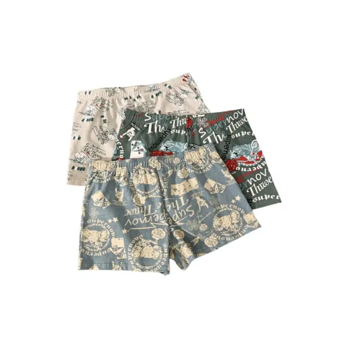 Meter [Gray Blue+Gray+Green] Мужские боксер-шорты