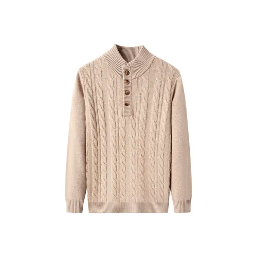 SENJIALUO Кашемировый свитер мужской