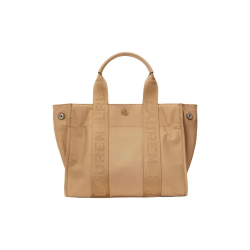 LAUREN RALPH LAUREN GRAIN LEATHER Тоут Сумка Сумка для покупок Сумка на плечо Сумка Маленькая Женская Коричневая