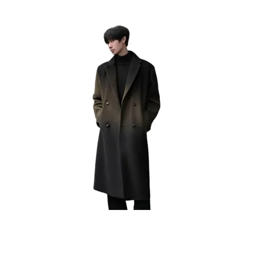 PEA Черное Унисекс Пальто