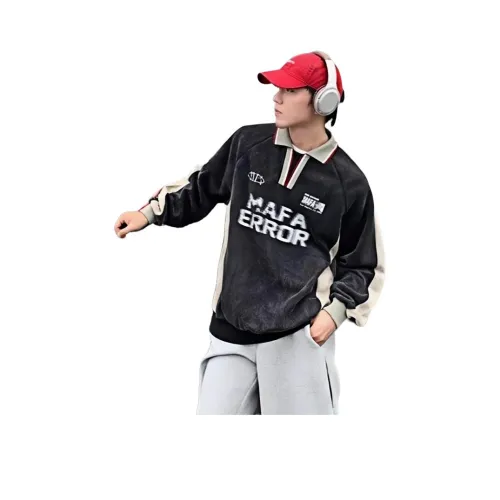 QEWBG Черный Унисекс Свитшоты