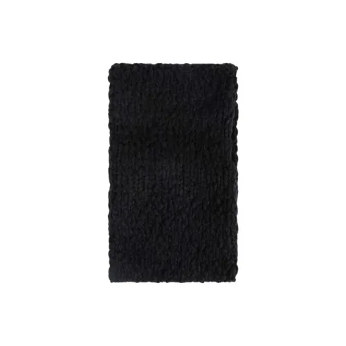 Yohji Yamamoto Wool Knit Шарфы Женские Черный