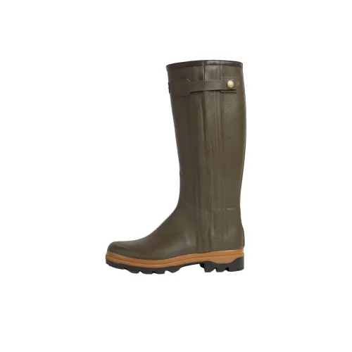 Loro Piana Loro Capsule Series Chasseur Водонепроницаемые Резиновые сапоги Мужские Зеленые