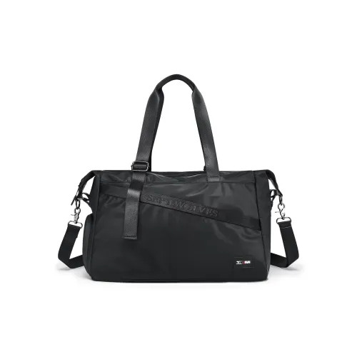 SEPTWOLVES Ткань Спортивный Холд Сумка QPL Стандартная Унисекс Черный