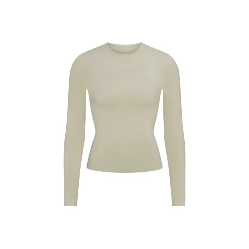 SKIMS Вяз Вяз Цвет Женские T-Рубашки