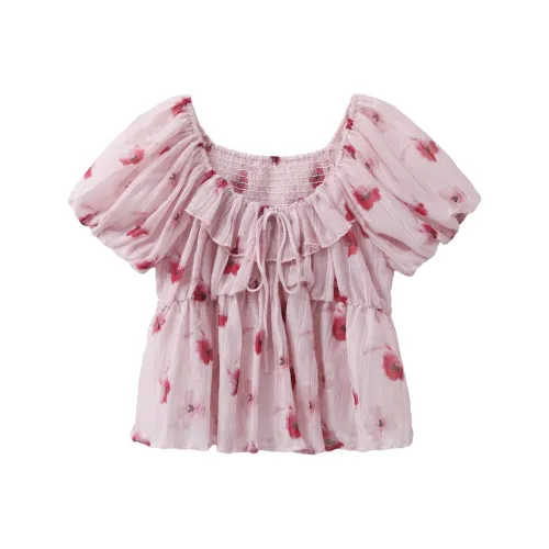 Another alley Румяный розовый Женские рубашки