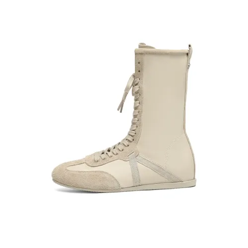 BOERDIQI Боксер Обувь 24,5 см Мартин Ботинок 1 см Женский