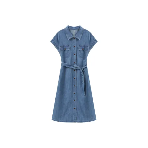 Another Alley Короткий рукав Платье Женское