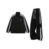 Черный топ + Черные брюки