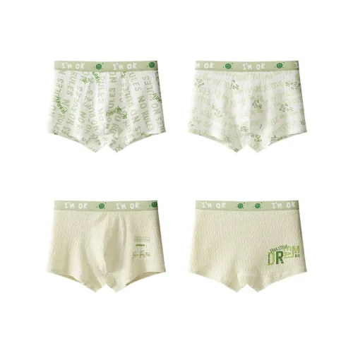 Хлопок Трусы 4 Пачки Подростки