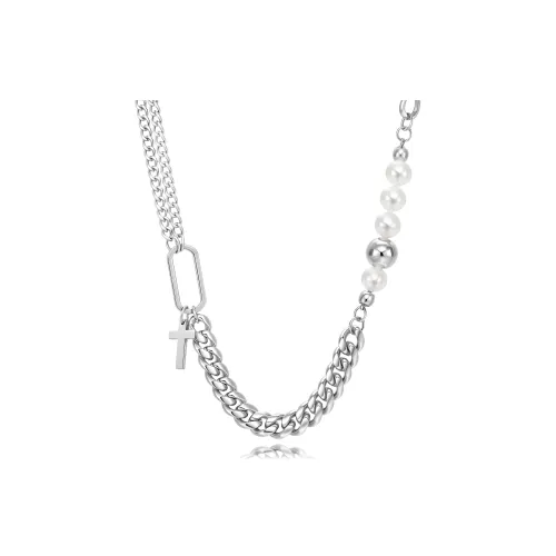 ENFANTIN Титановая сталь Жемчужная раковина Ожерелья Унисекс